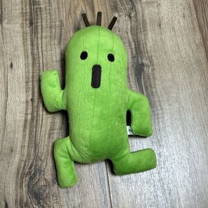 Final Fantasy XV Cactuar 9" Plush Toy 2016 Square Enix NWOT